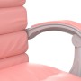 Rosafarbener Massage-Bürostuhl aus Kunstleder von vidaXL, Bürostühle - Ref: Foro24-349731, Preis: 120,75 €, Rabatt: %