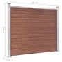 Braunes WPC-Zaunplatten-Set 872 x 146 cm von vidaXL, Zaunpaneele - Ref: Foro24-3070454, Preis: 1,00 €, Rabatt: %