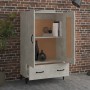 Betongraues Sperrholz-Sideboard 70x31x115 cm von vidaXL, Sideboards - Ref: Foro24-812577, Preis: 92,32 €, Rabatt: %