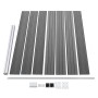 Gray WPC Fence Panel Set 526x146 cm by vidaXL, fence panels - Ref: Foro24-3070456, Price: 592,59 €, Discount: %