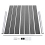 Graues WPC-Zaunplatten-Set 526 x 146 cm von vidaXL, Zaunpaneele - Ref: Foro24-3070456, Preis: 592,59 €, Rabatt: %