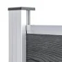 Graues WPC-Zaunplatten-Set 526 x 146 cm von vidaXL, Zaunpaneele - Ref: Foro24-3070456, Preis: 634,55 €, Rabatt: %