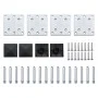 Graues WPC-Zaunplatten-Set 526 x 146 cm von vidaXL, Zaunpaneele - Ref: Foro24-3070456, Preis: 634,55 €, Rabatt: %