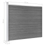 Gray WPC Fence Panel Set 526x146 cm by vidaXL, fence panels - Ref: Foro24-3070456, Price: 592,59 €, Discount: %