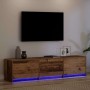 Armario para TV con cajón Madera vieja 162.5 x 34 x 40 cm