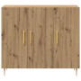 Vitrina Roble artisan 90 x 34 x 80 cm Madera contrachapada