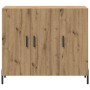 Vitrina Roble artisan 90 x 34 x 80 cm Madera contrachapada