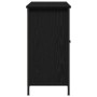 Vitrina Roble negro 100 x 35 x 70 cm Madera contrachapada