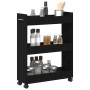 Armario Roble negro 60 x 22 x 79 cm Madera contrachapada