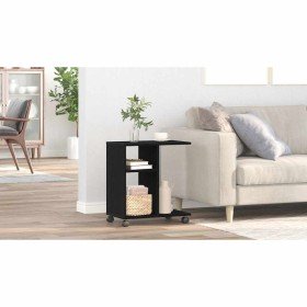 Mesa Auxiliar Roble negro 50 x 30 x 55 cm Madera contrachapada en Mesas auxiliares | Comprar online en Foro24