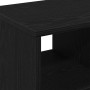 Mesa Auxiliar Roble negro 50 x 30 x 55 cm Madera contrachapada