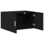 Mueble de pared Roble negro 70 x 42.5 x 40 cm