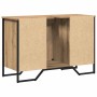 Gabinete de Lavabo con puerta Roble artesanal 91 x 35 x 60 cm