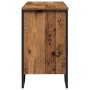 Armario para Lavabo con estante Madera Vieja 91 x 35 x 60 cm