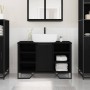 Gabinete de Lavabo para Baño Roble Negro 91 x 35 x 60 cm en Tocadores de baño | Comprar online en Foro24