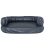 Hundebett aus dunkelblauem Kunstleder-Schaumstoff 60x42 cm von vidaXL, Betten für Hunde - Ref: Foro24-171313, Preis: 49,15 €,...