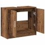 Armario de Lavabo con puerta Madera Vieja 63 x 29 x 55 cm