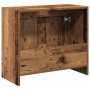 Armario de Lavabo con puerta Madera Vieja 63 x 29 x 55 cm