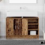 Armario de Lavabo con puerta Madera Vieja 90 x 29 x 55 cm