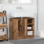 Armario de Lavabo con puerta Madera Vieja 63 x 29 x 55 cm
