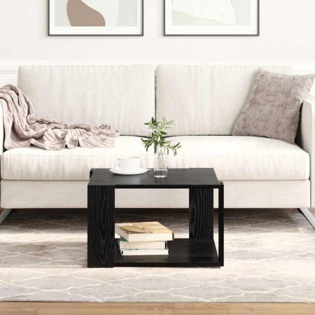 Mesa de Café Roble negro 51.5 x 51.5 x 30 cm