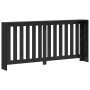 Cubierta de Radiador Roble Negro 175 x 20 x 82 cm