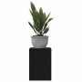 Soporte de plantas 2 pcs Roble negro 25 x 25 x 35 cm