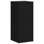 Soporte de plantas 2 pcs Roble negro 30 x 30 x 70 cm