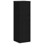 Soporte de plantas 2 pcs Roble negro 25 x 25 x 80 cm