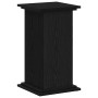 Soporte de plantas Roble negro 33 x 33 x 60 cm