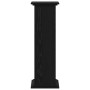 Soporte de plantas Roble negro 33 x 33 x 100 cm