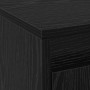 Gabinete de TV Negro 139.5 x 34 x 50 cm Madera contrachapada