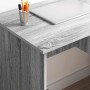 Escritorio Gris sonoma 90 x 49.5 x 75 cm Madera contrachapada
