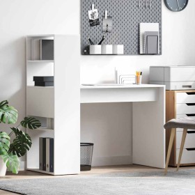 Escritorio Blanco 113 x 54 x 120 cm Madera contrachapada