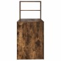 Escritorio Roble ahumado 113 x 54 x 120 cm Madera contrachapada