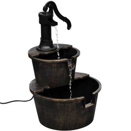 Brunnen mit Brunnenpumpen-Design von vidaXL, Brunnen und Wasserfälle - Ref: Foro24-40539, Preis: 59,57 €, Rabatt: %