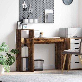 Escritorio Roble ahumado 100 x 40 x 90 cm Madera de ingeniería en Escritorios | Comprar online en Foro24