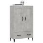 Betongraues Sperrholz-Sideboard 70x31x115 cm von vidaXL, Sideboards - Ref: Foro24-812577, Preis: 92,32 €, Rabatt: %
