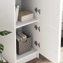 Mueble Alto Blanco 31.5 x 32 x 124 cm Madera contrachapada