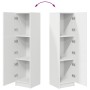 Mueble Alto Blanco 31.5 x 32 x 124 cm Madera contrachapada