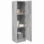 Mueble Alto Gris sonoma 31.5 x 32 x 124 cm Madera contrachapada