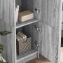 Mueble Alto Gris sonoma 31.5 x 32 x 124 cm Madera contrachapada