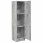 Mueble Alto Gris sonoma 31.5 x 32 x 124 cm Madera contrachapada