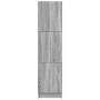Mueble Alto Gris sonoma 31.5 x 32 x 124 cm Madera contrachapada