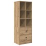 Alacena Roble artisan 45.5 x 34 x 127 cm Madera contrachapada