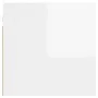 Weiß glänzende Wand-Wohnzimmermöbel 30,5x30x30 cm von vidaXL, TV-Möbel - Ref: Foro24-804499, Preis: 32,52 €, Rabatt: %