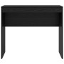 Escritorio Roble negro 90 x 40 x 76 cm Madera contrachapada
