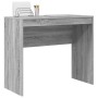Escritorio Gris sonoma 90 x 40 x 76 cm Madera contrachapada