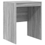 Escritorio Gris sonoma 60 x 50 x 76 cm Madera contrachapada en Escritorios | Comprar online en Foro24