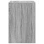 Escritorio Gris sonoma 60 x 50 x 76 cm Madera contrachapada en Escritorios | Comprar online en Foro24